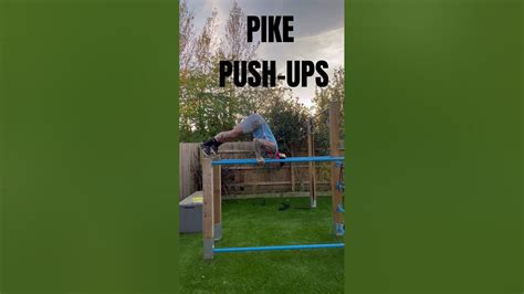 How To Do Pike Push Ups The Right Technique Youtube