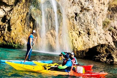 Ruta En Kayak Acantilados De Nerja Y Maro Cascada De Maro Snorkel