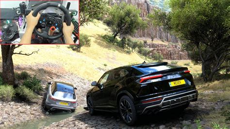 Lamborghini Urus Range Rover Velar OFFROAD CONVOY Forza Horizon 5