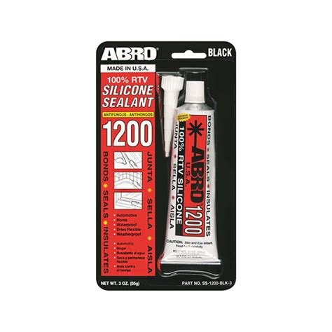 Силиконовый герметик ABRO 85г черный SS-1200-BLK-3 - выгодная цена ...