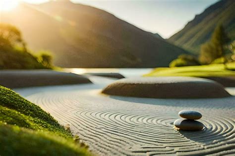 the zen garden, new zealand, person, person, nature, hd wallpaper. AI ...