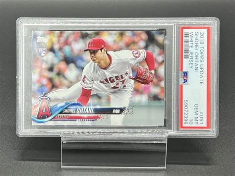 【目立った傷や汚れなし】世界53枚 Psa10 Shohei Ohtani 2018 Topps Update Ssp Us1 鑑定済み