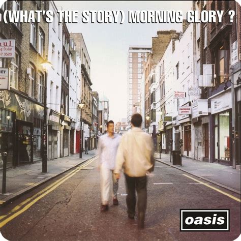 OASIS (WHAT'S THE STORY MORNING GLORY) ALBUM COVER WOODEN COASTER