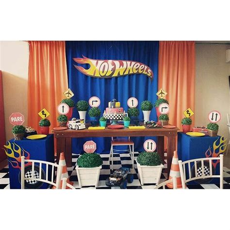 Mesa Hot Whells Hot Wheels Party Hot Wheels Birthday Hot Wheels Themed Birthday Party
