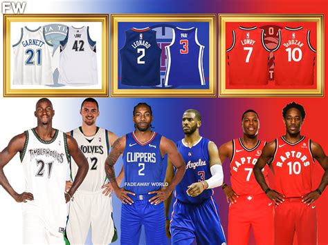 5 Most Realistic Jerseys The Clippers, Timberwolves And Raptors Should ...