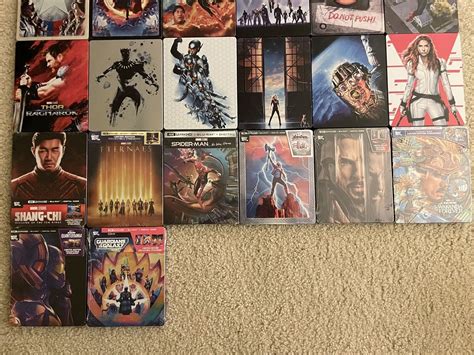 Marvel Cinematic Steelbook Collection (4K Ultra HD + BluRay) 32 Films! FAST SHIP | eBay