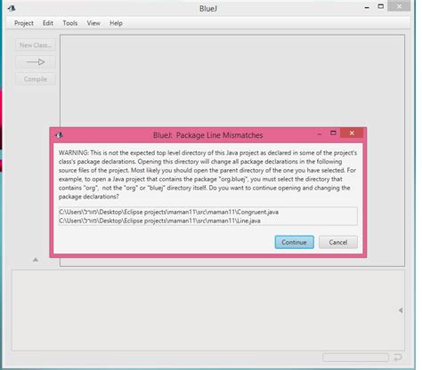 Opening A Java Project In Bluej Stack Overflow