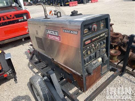 Lincoln Vantage 400 400 A Mobile Multi Process Engine Driven Welder In