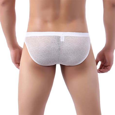 Jockstraps For Men Mens Underwear Thong Underpants Lace Briefs Panties