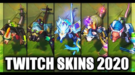 All Twitch Skins Spotlight League Of Legends Youtube