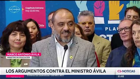 Argumentos De La Oposición Contra El Ministro Ávila En Acusación