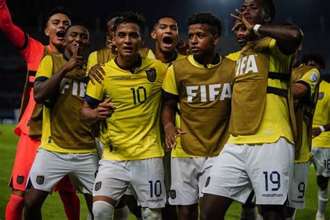 Ecuador Clasifica A Octavos De Final Del Mundial De F Tbol Sub Tras