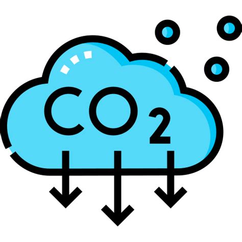 Emisión de co2 Iconos gratis de clima