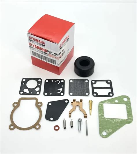 YAMAHA 4A 5C 1985 2 Stroke Outboard Carburetor Repair Kit 6E0 W0093