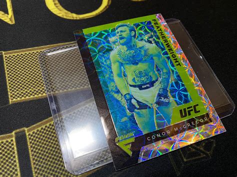 2021 Panini UFC Chronicles Asia T Mall Conor McGregor Flux No 255 Scope