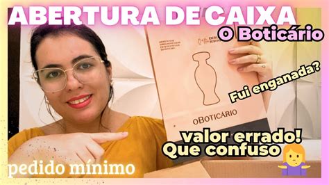 Botic Rio Pedido M Nimo Abertura De Caixa Ciclo Youtube