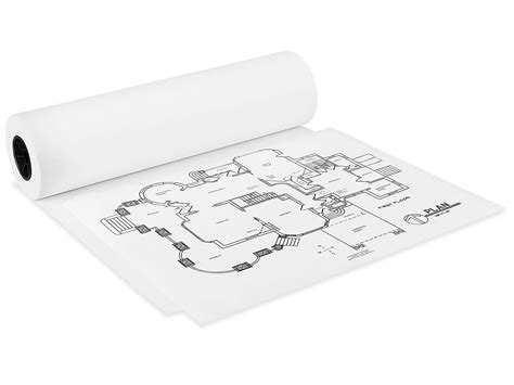 Plotter Paper - 24" x 500', 3" Core S-19927 - Uline