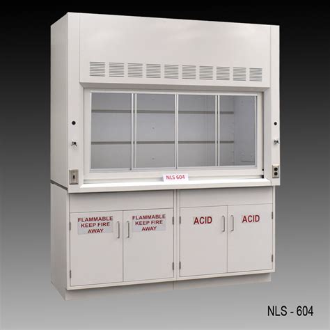 6 Fisher American Fume Hood W Acid And Flammable Storage National