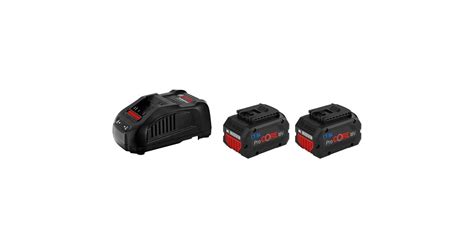 Bosch Professional Starter Set 18V 2x ProCORE 18V 5 5Ah GAL 1880 CV