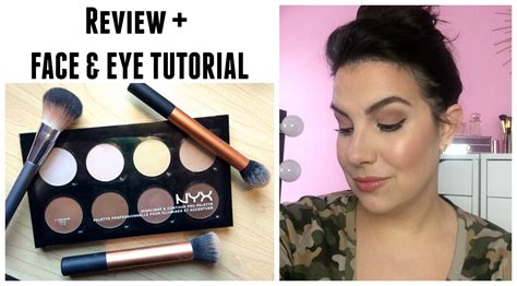 Nyx Highlight And Contour Pro Palette Review And Tutorial Contouring