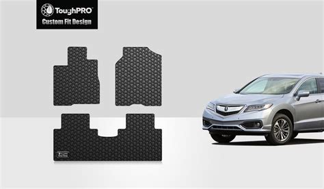 Toughpro 1st And 2nd Row Mats Compatible With Acura Rdx All Weather Heavy Duty Made In Usa