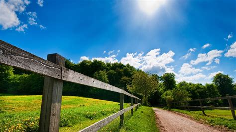 Wallpaper Sunlight Landscape Hill Nature Grass Sky Bridge