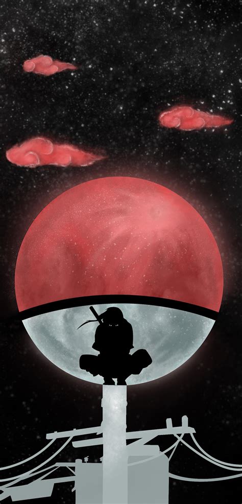 itachi fan art i made for my phone wallpaper, first time sharing, hope ...