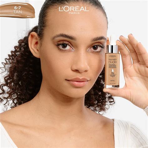 Buy L Oreal Paris True Match Nude Plumping Tinted Serum Foundation Tan 6 7 Online At Chemist
