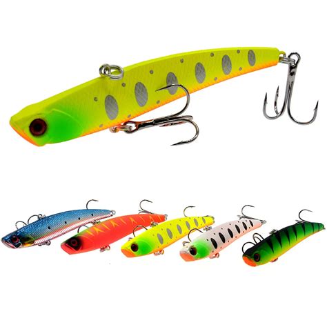 Sinking Fishing Lures Rattlins Fishing Vib Fishing Lure Vibration