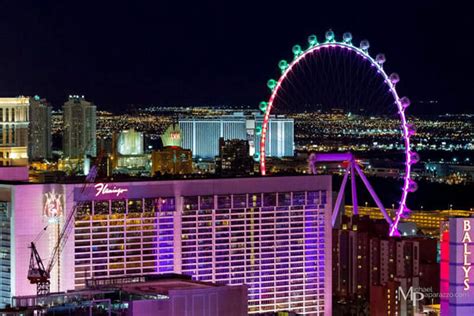 Checking Out The 550 Foot High Roller Observation Wheel In Las Vegas