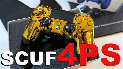 Scuf 4ps Unboxing First Impression Partial Review Scuf Gaming Controller Youtube