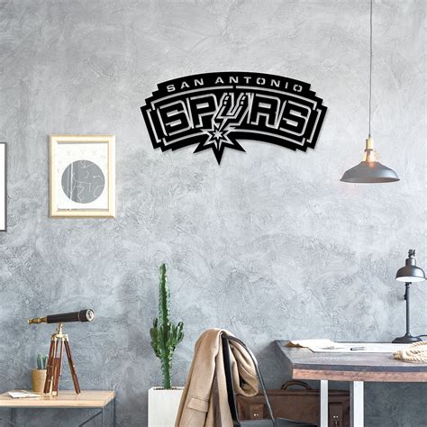 Personalized San Antonio Spurs Sign NBA Basketball Wall Decor Gift For