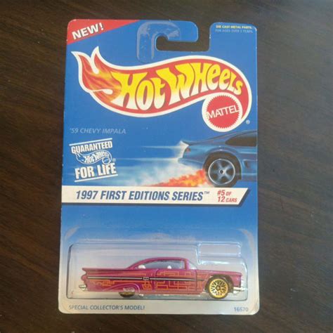 HOT WHEELS 1997 年風火輪 59 年雪佛蘭 impala 發布 蝦皮購物