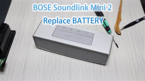 How To Replace Bose Soundlink Mini 2 Batterybose Soundlink Mini Ii Youtube