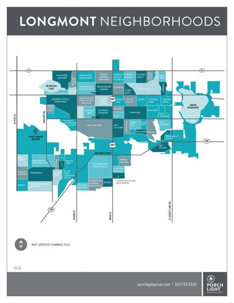 New: Longmont Neighborhoods Map – PorchLight Hub