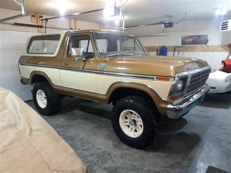 K Original Miles Ford Bronco Ranger Xlt Barn Finds