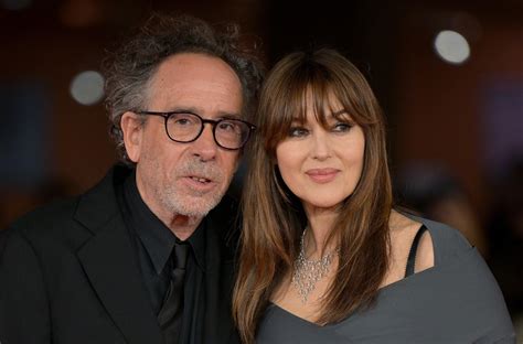 Monica Bellucci E Tim Burton Insieme A Roma La Prima Uscita Ufficiale