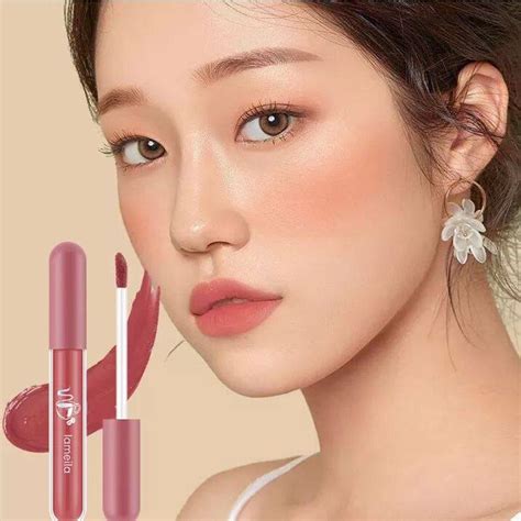 New Lameila Lipstick Nude Edition Liquid Matte Silky Glass Lip