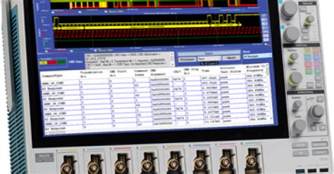 Oscilloscope Based Protocol Decoding Software