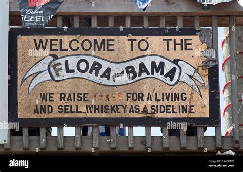 The Flora-Bama bar located on the Florida-Alabama border line Stock ...