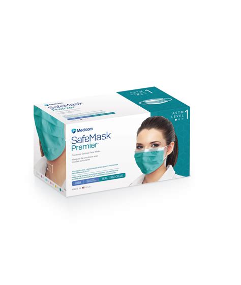 Safemask® Premier™ Procedure Earloop Face Mask Medicom