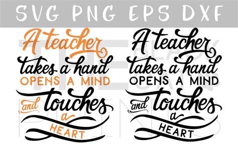 Teacher Quote Svg Png Eps Dxf