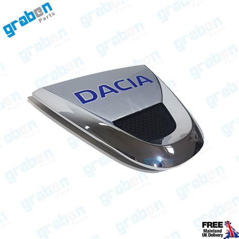 Front Grille Bumper Badge Emblem For Dacia Logan Sandero Duster