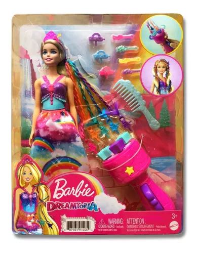 Barbie Dreamtopia Princesa Trenzas Mágicas 2020 Envío gratis