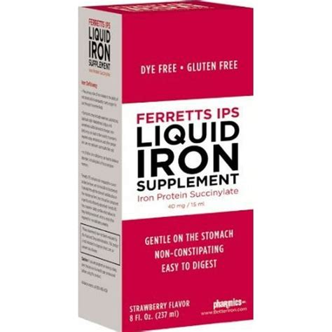 Ferretts Ips Liquid Iron Supplement