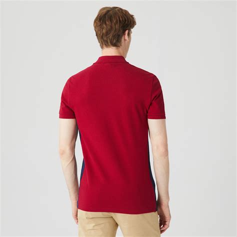 Lacoste Erkek Slim Fit Bordo Polo Ph R Lacoste