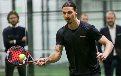 Ibrahimovic Godo A Giocare A Padel Tennisfantastic