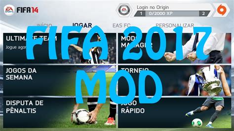 Como Baixar E Instalar FIFA 17 Mod Do FIFA 14 Todos Os Modos