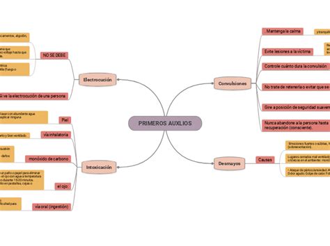 Primeros Auxilios Mind Map