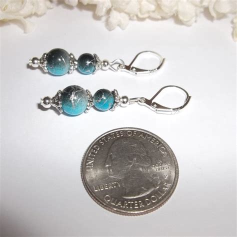 Wvluckygirl Jewelry Earring Turquoise Earrings Turquoise Blue